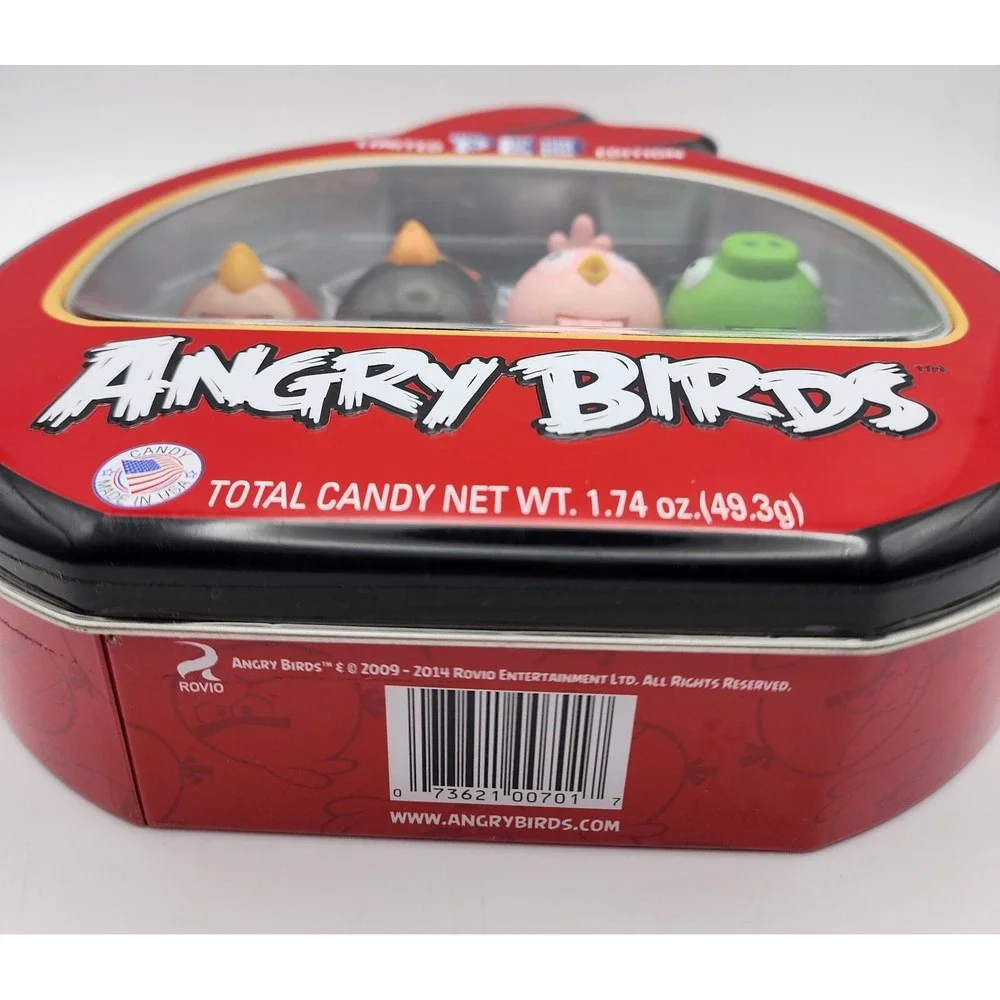 Pez Angry Birds Limited‎ Edition Tin Gift Set Lot Of 4 Dispensers